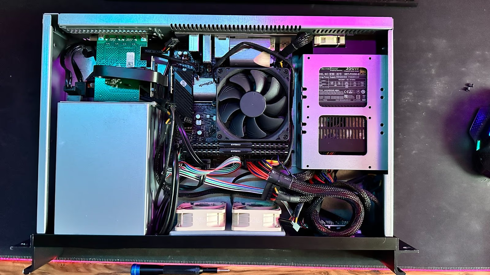 Innenleben des alten Servers