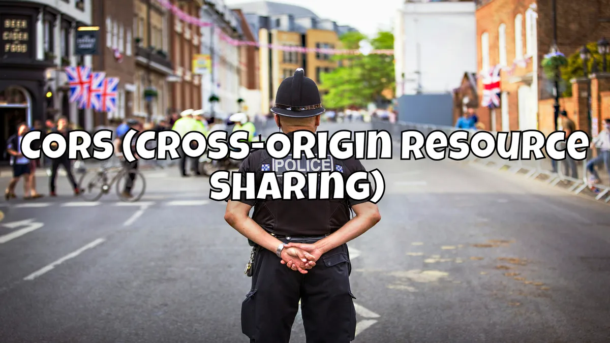 CORS (Cross-Origin Resource Sharing) explained🌐
