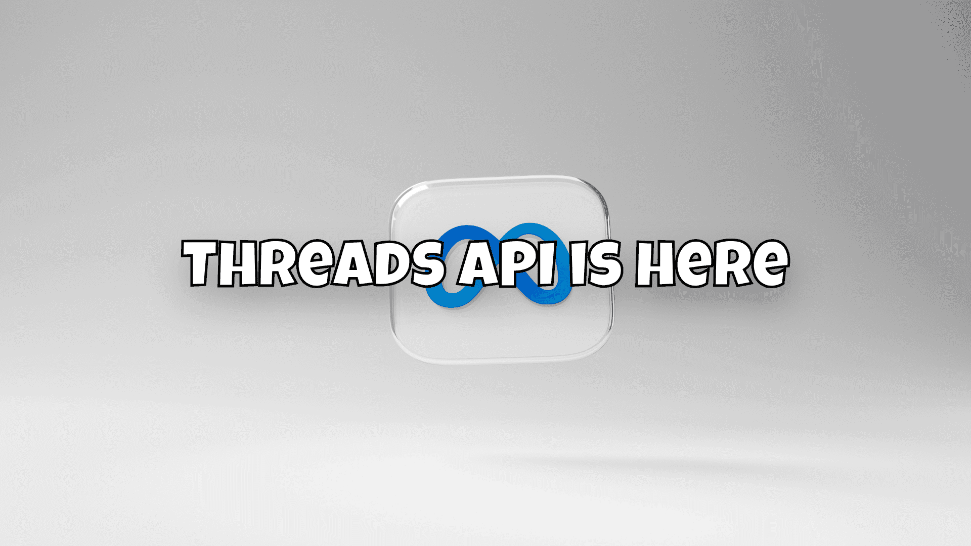 Threads API is here