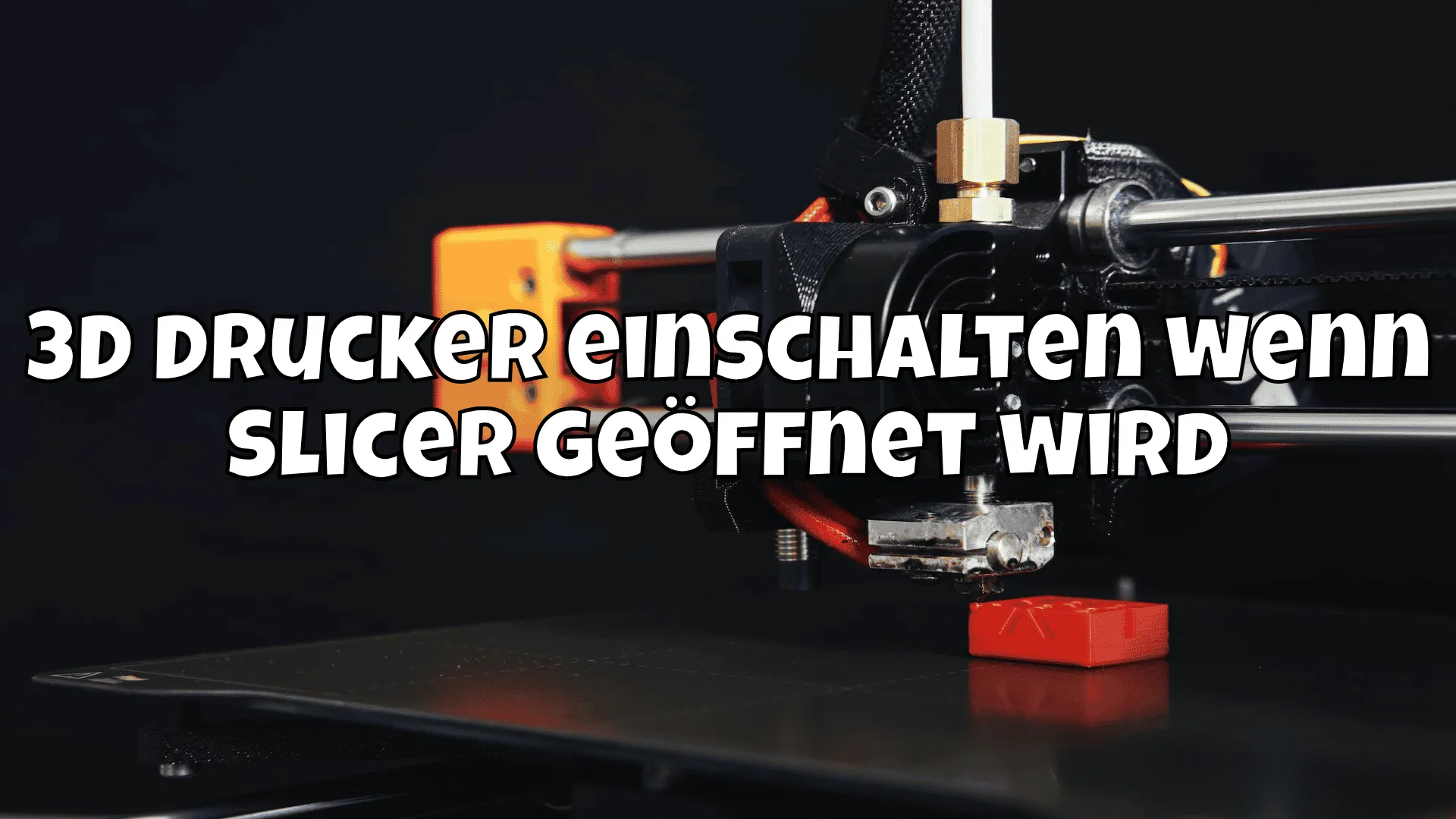 3D Drucker einschalten wenn Slicer geöffnet wird