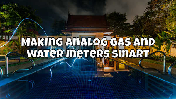 Making analog gas and water meters smart