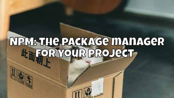 NPM: The package manager for your project 🪄