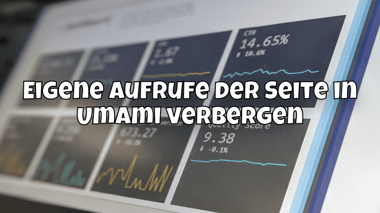 Eigene Aufrufe der Seite in Umami verbergen